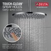 Delta Universal Showering Components: Single-Setting Metal Raincan Shower Head 52158-PR25